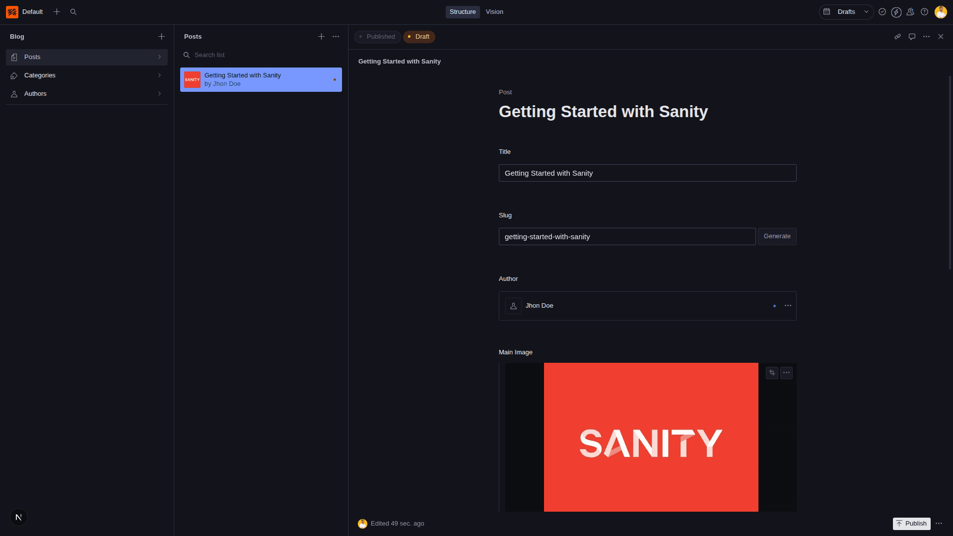 Creating a post preview